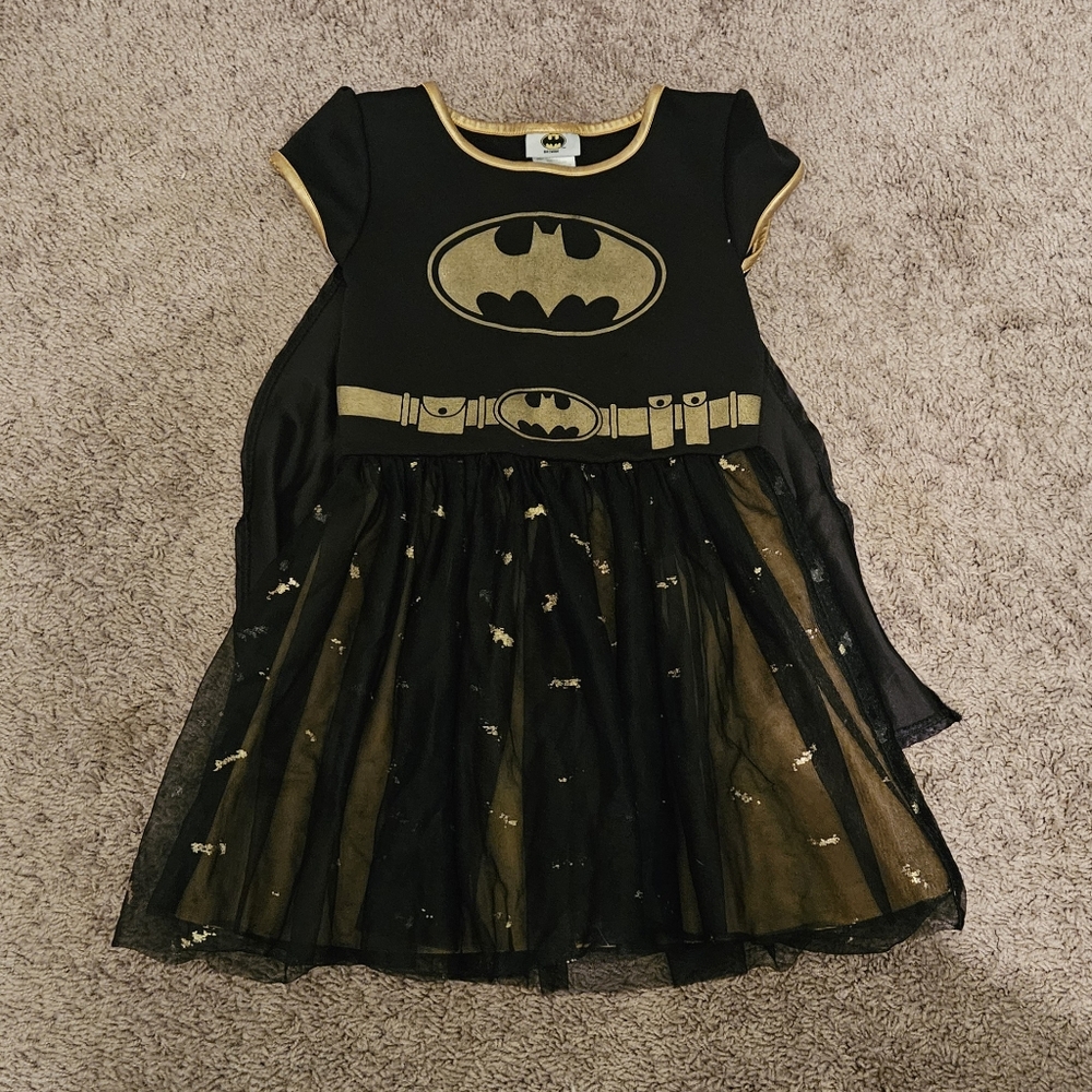 Batman Batgirl Costume Sz S (6-6x)